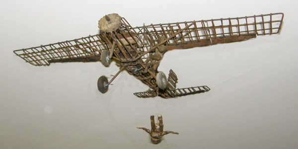 airplane sculpture