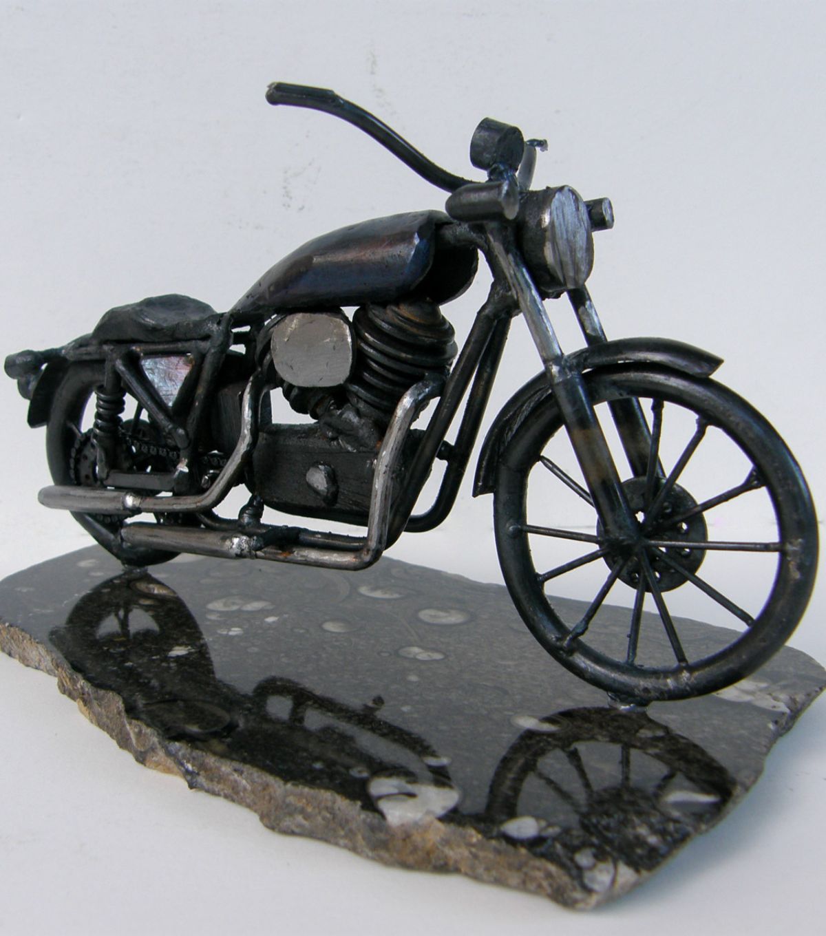 motorcycle sculpture