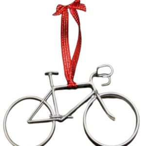 road bike Christmas ornament